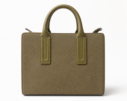 Oliveria Top Handle Tote – Olive