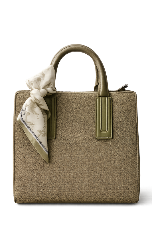 Oliveria Top Handle Tote – Olive