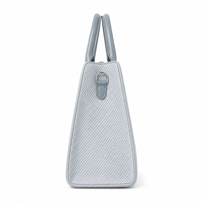 Oliveria Top Handle Tote – Mist Grey