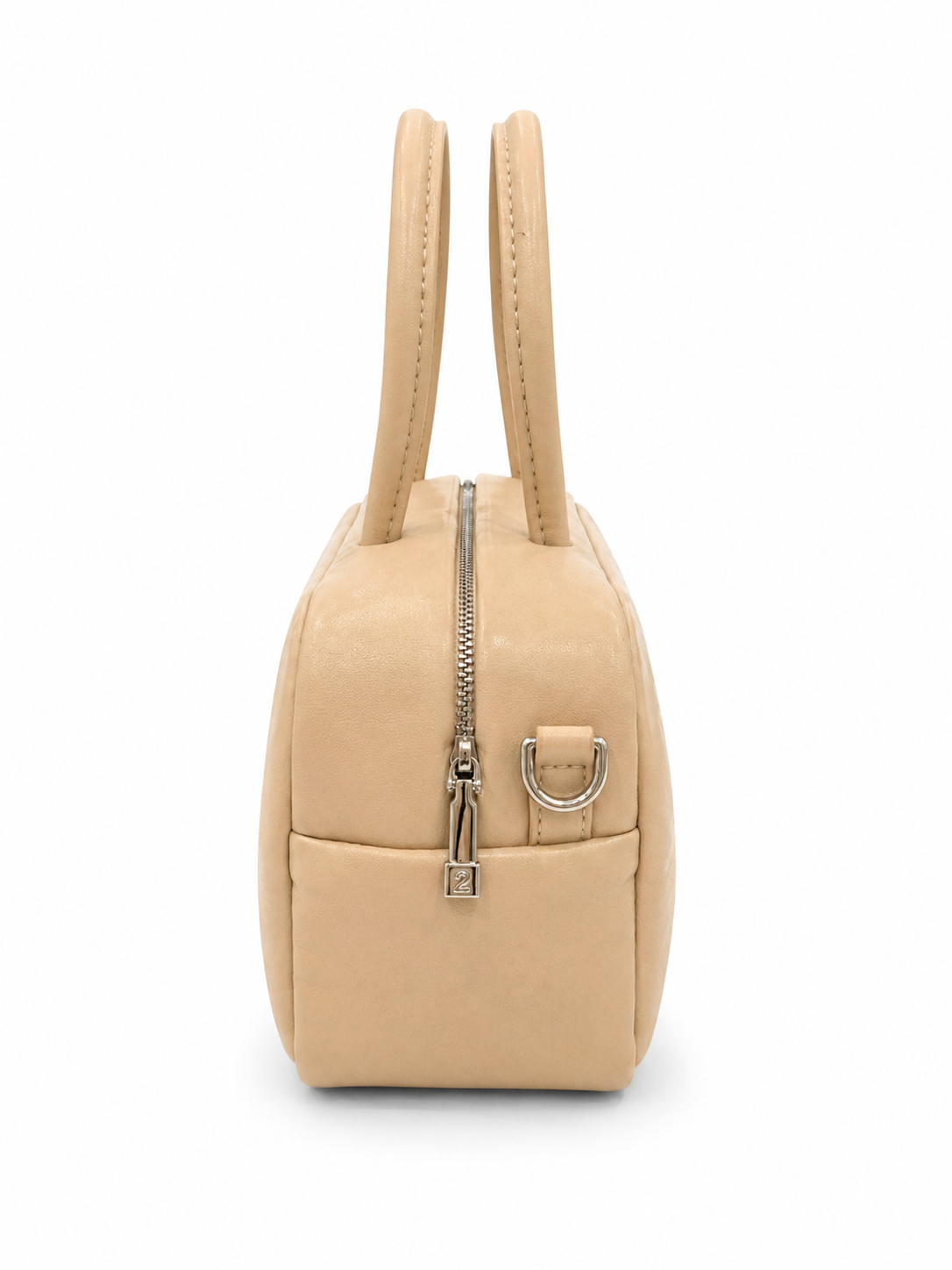 Oliveria Top Handle Tote – Beige