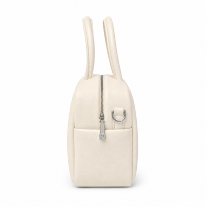 Oliveria Top Handle Tote – Ivory